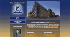 Desktop Screenshot of cityofhanceville.net